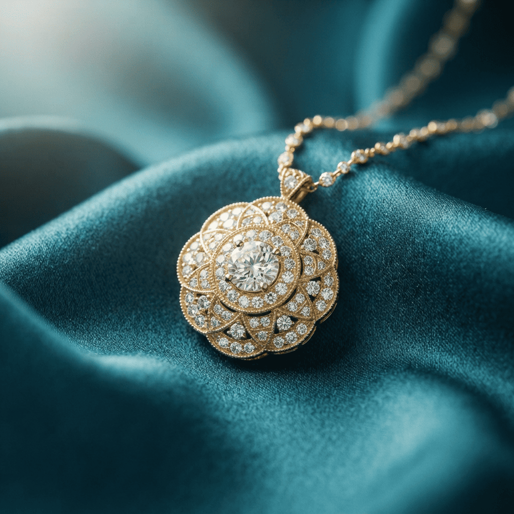 Tanmania Diamond Pendant