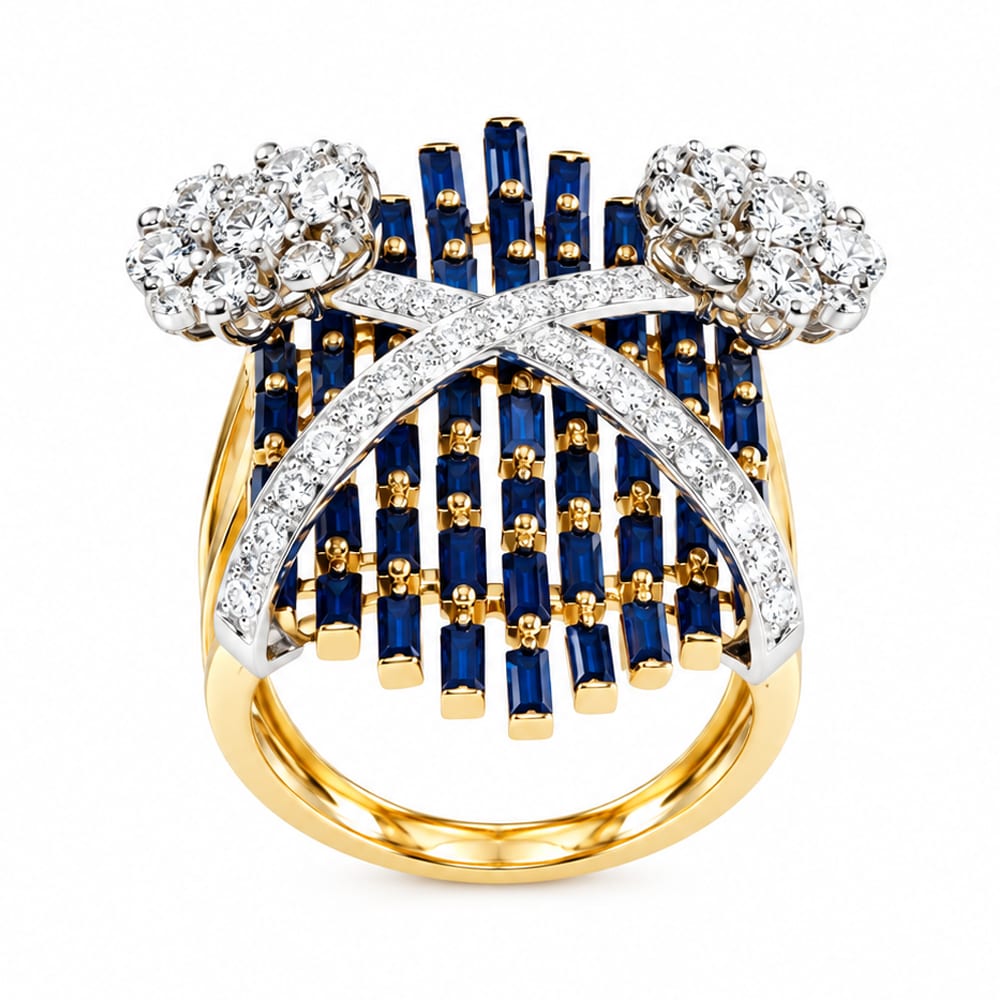 Stylish & Modern Diamond Ring