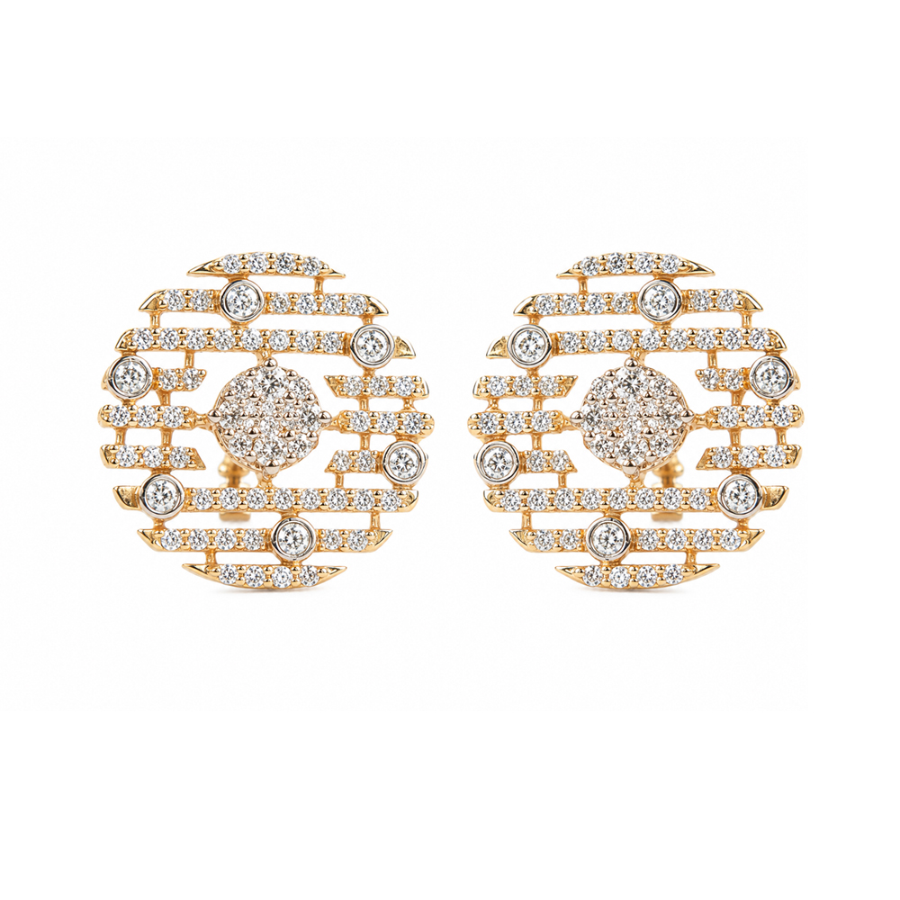 Elegant Diamond Earrings