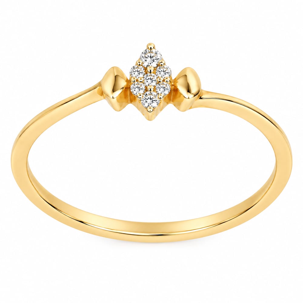 Glimmer Marquise Cluster Diamond Ring