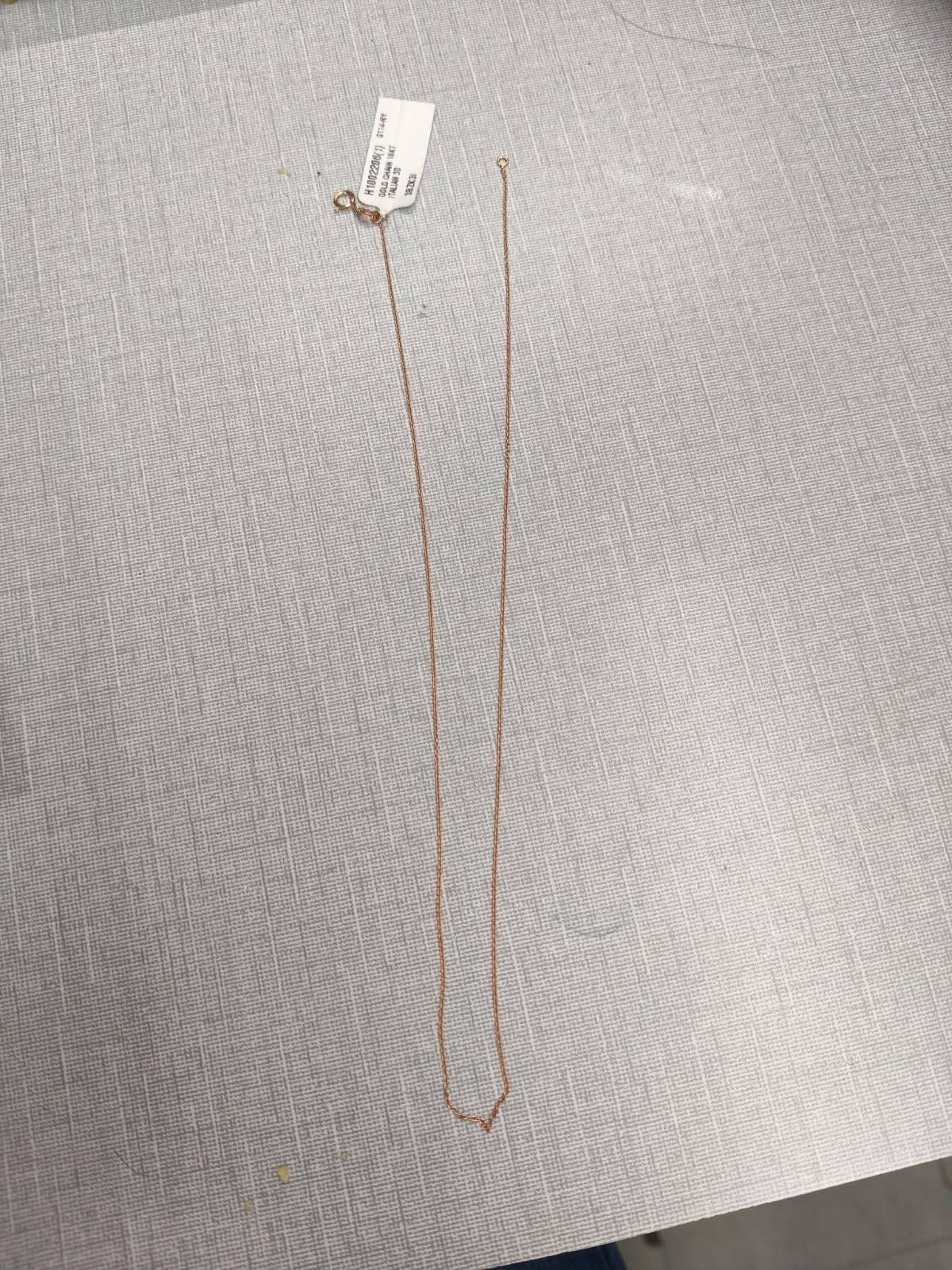 GOLD CHAIN-GOLD CHAIN 18KT-3GOLD 18KTY-ITALIAN 30