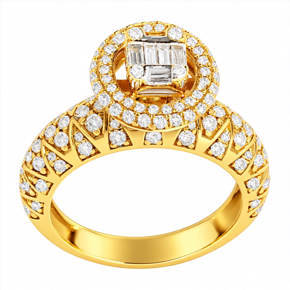 A Luxurious Diamond Ring