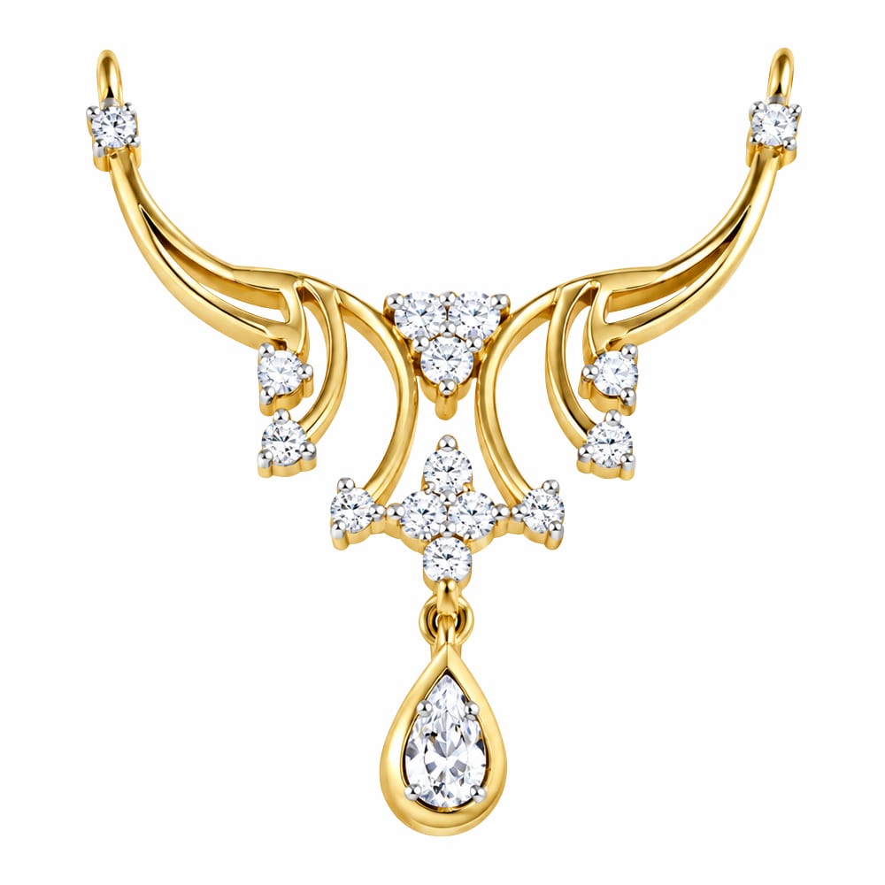 Elegant & Sparkling Tanmania Diamond Pendant
