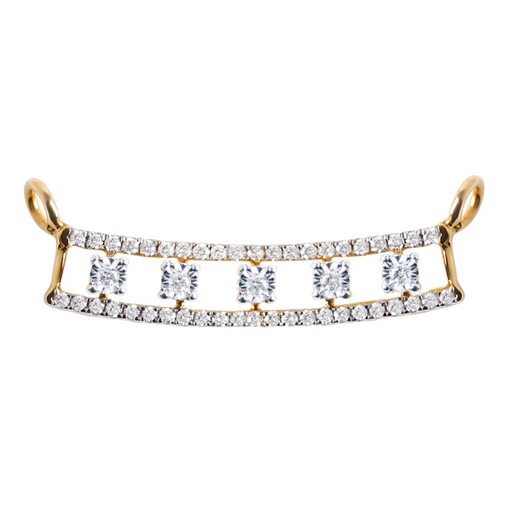 Shining & Modern Tanmania Diamond Pendant