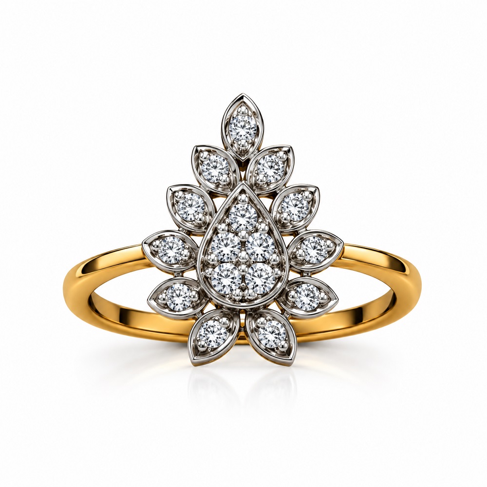Floral Gold Ring