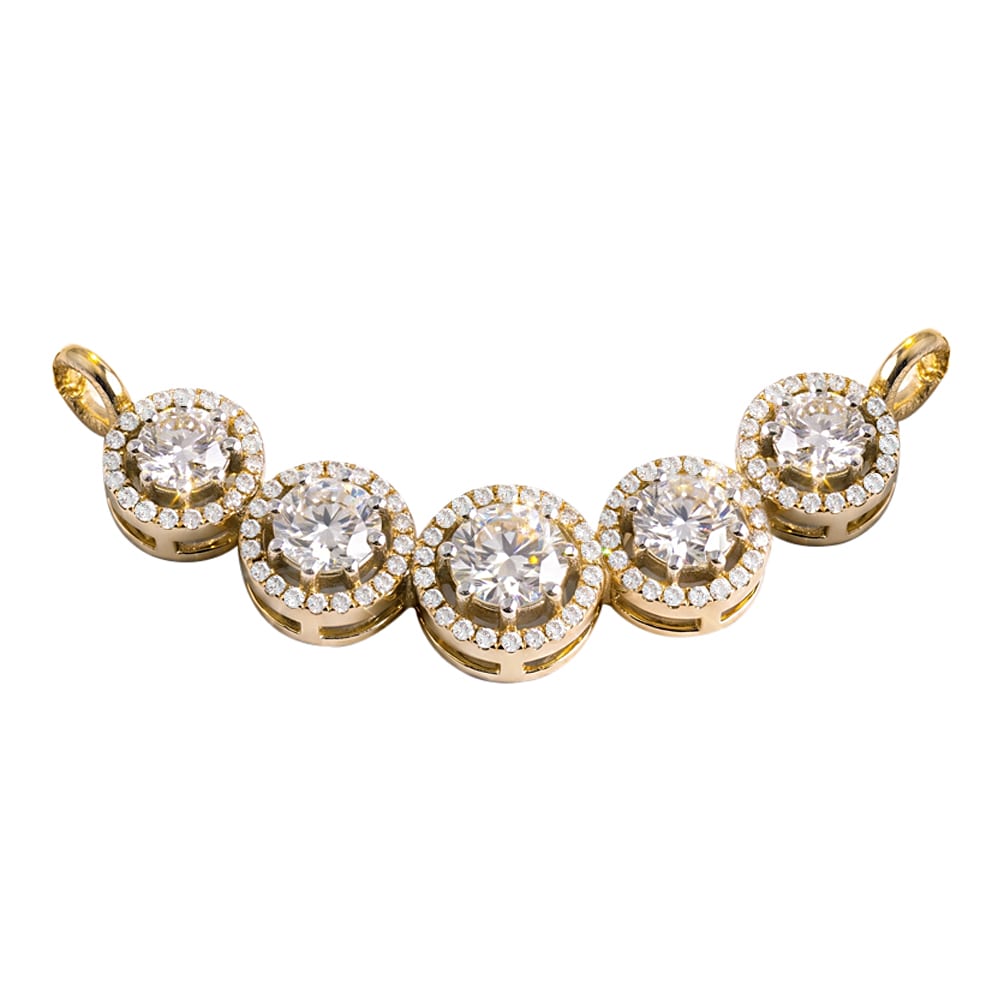 Elegant Shine & Sparkling Tanmania Diamond Pendant