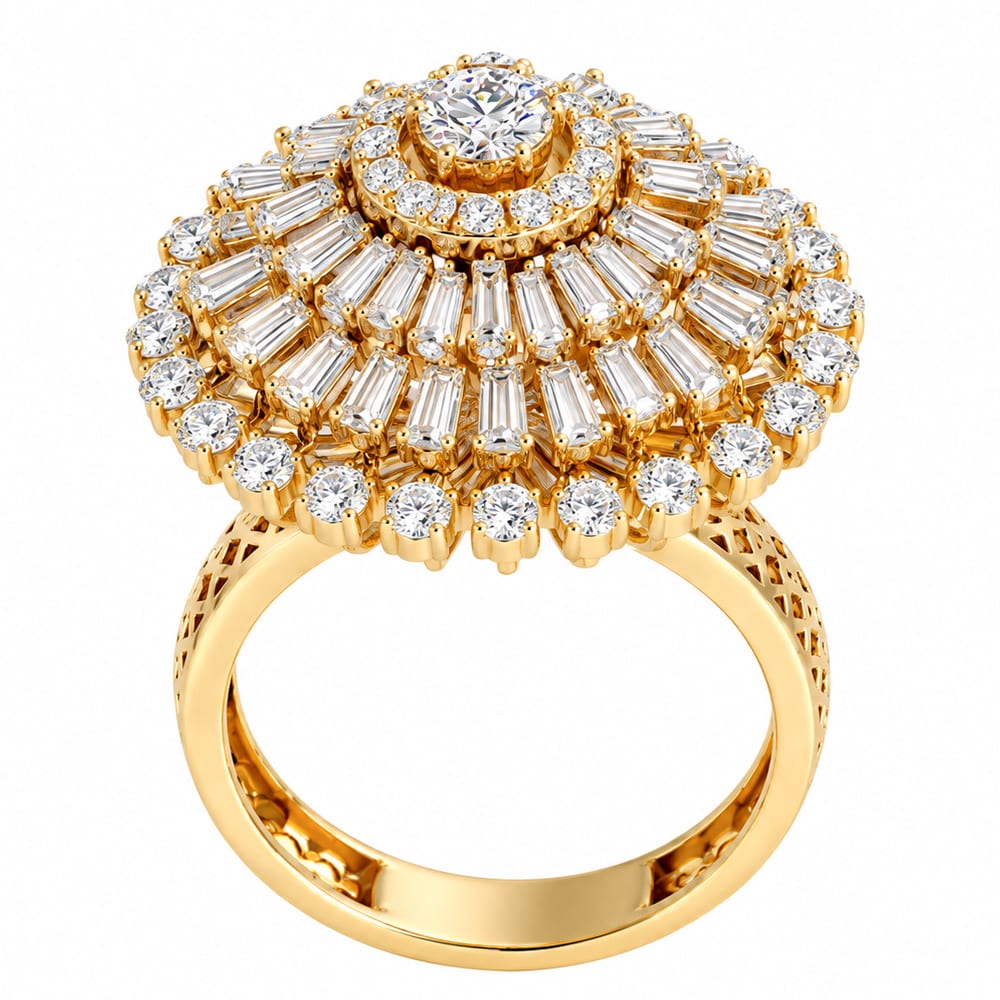 Luxurious Diamond Ring