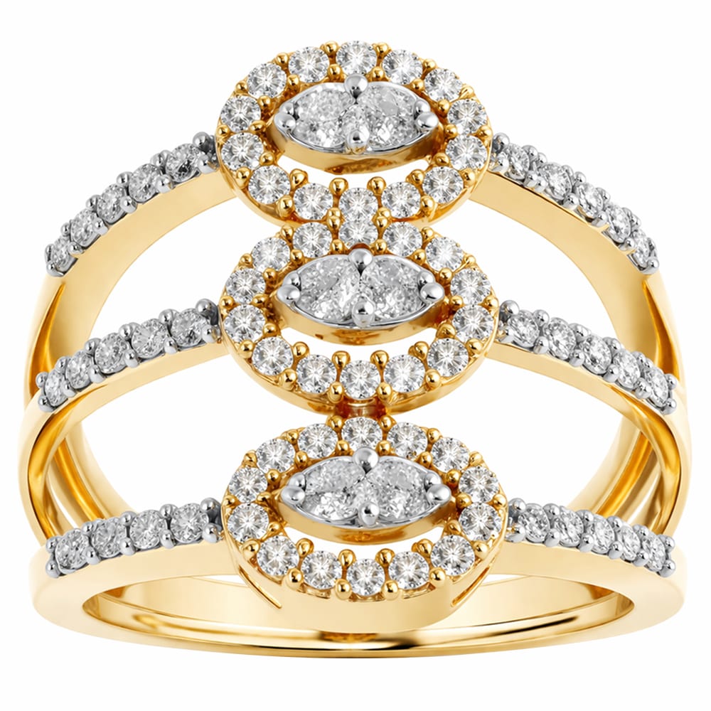 Elegant & Sparkling Diamond Ring