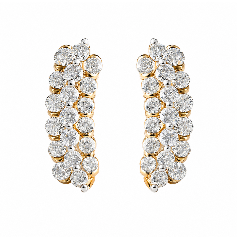 Elegant Diamond Earrings