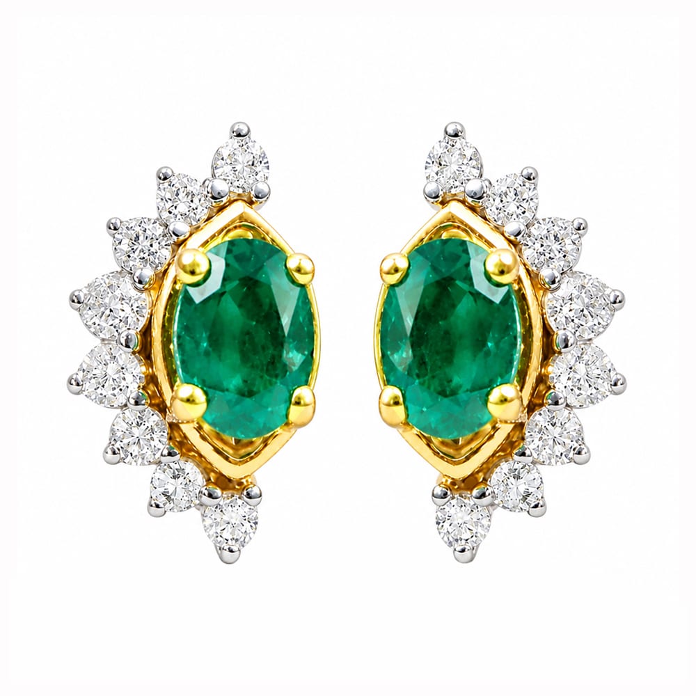 Elegant Diamond Earrings