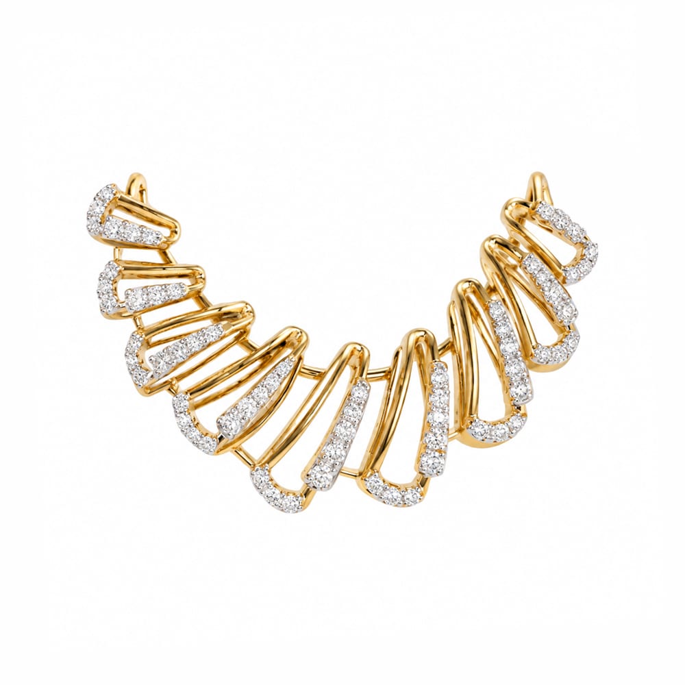 Elegant & Modern Diamond Tanmania Pendant