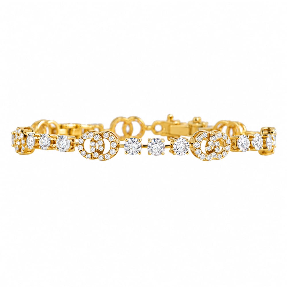 DIA BRACELET-DIA BRACELET 18KT-1DIAMOND 18KTY-DIAMOND-30