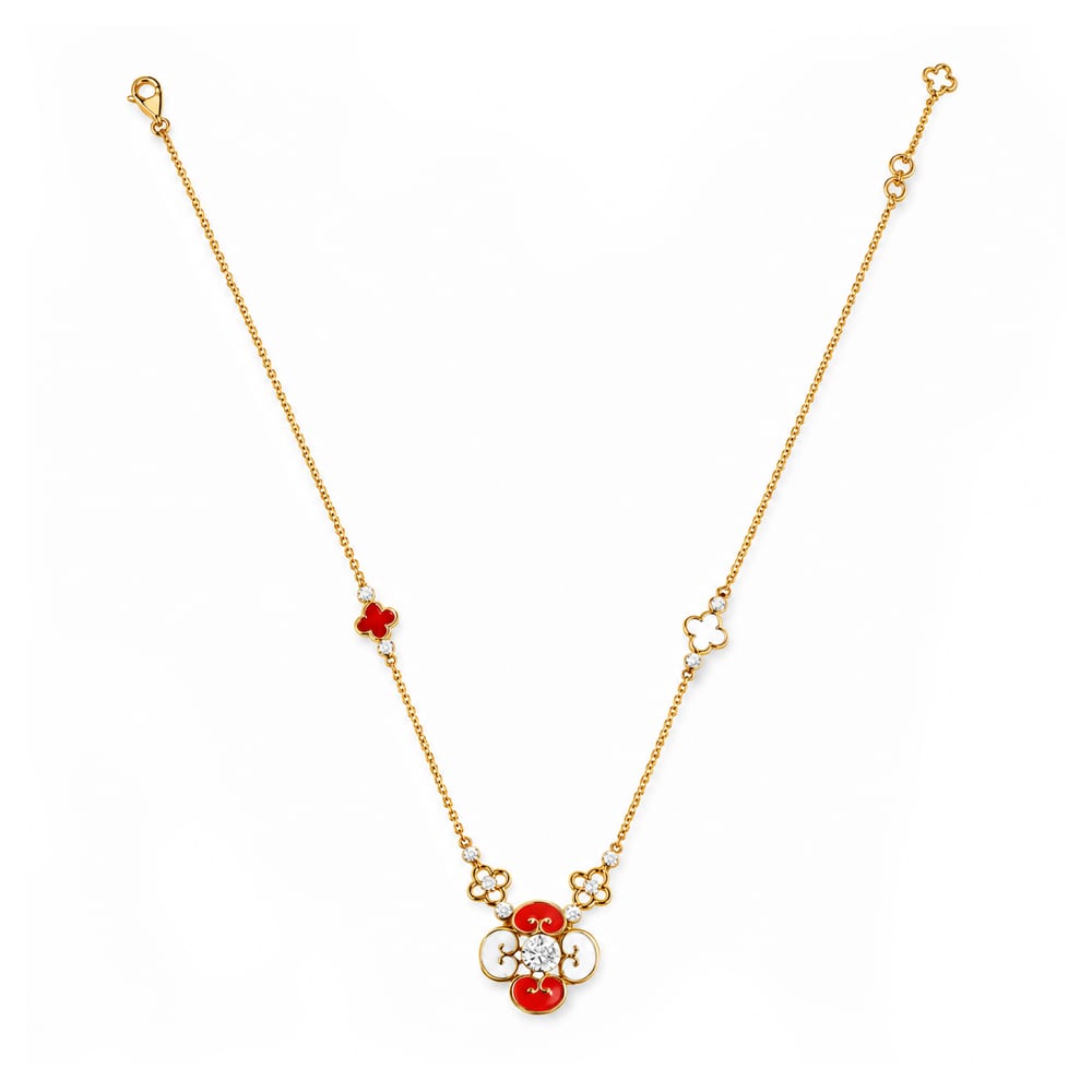 Elegant Sparkling Diamond Necklace