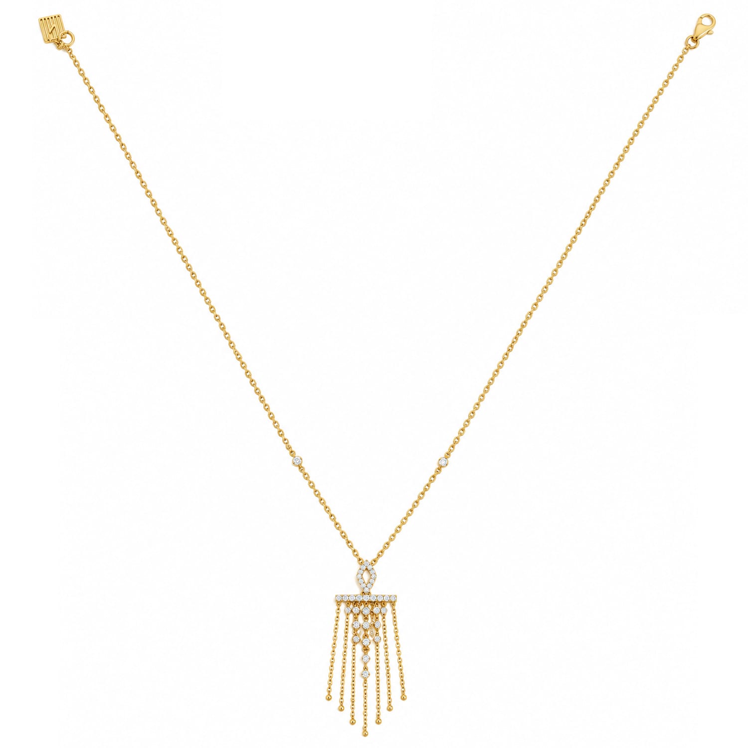 DIA NECKLACE-DIA NECKLACE 18KT-1DIAMOND 18KTY-DIAMOND-30